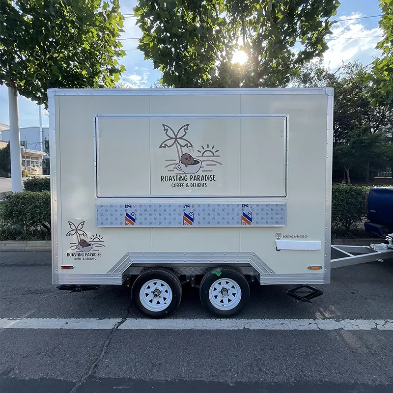 Kommersiya Tam Mətbəx Mobil Treyleri