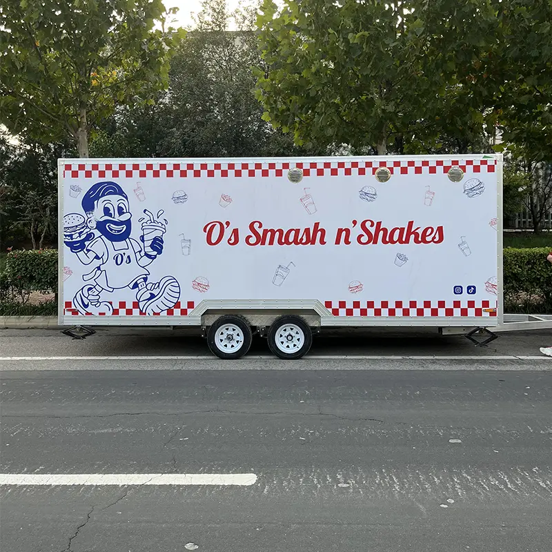 Səyyar Çörək və Fast Food Mətbəx Treyleri